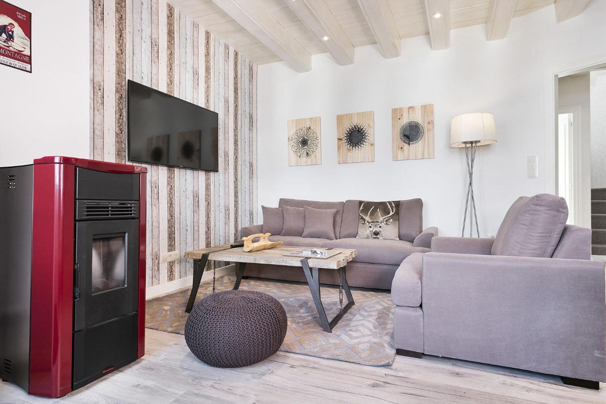 Ferienwohnung Luderna - Duplex Sant Miqueu Vielha e Mijaran Exterior foto